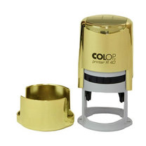 Оснастка для круглой печати с крышкой GOLD Colop Printer R40